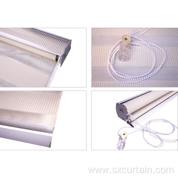 Double-layer Gauze Roller Shade Zebra Curtains